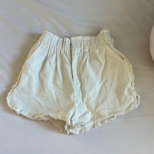 PaperMoon white shorts SIZE M